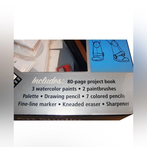 NEW Disney Pixar Art Studio Step by Step Book Paints by Disney Storybook Artists - Picture 5 of 7